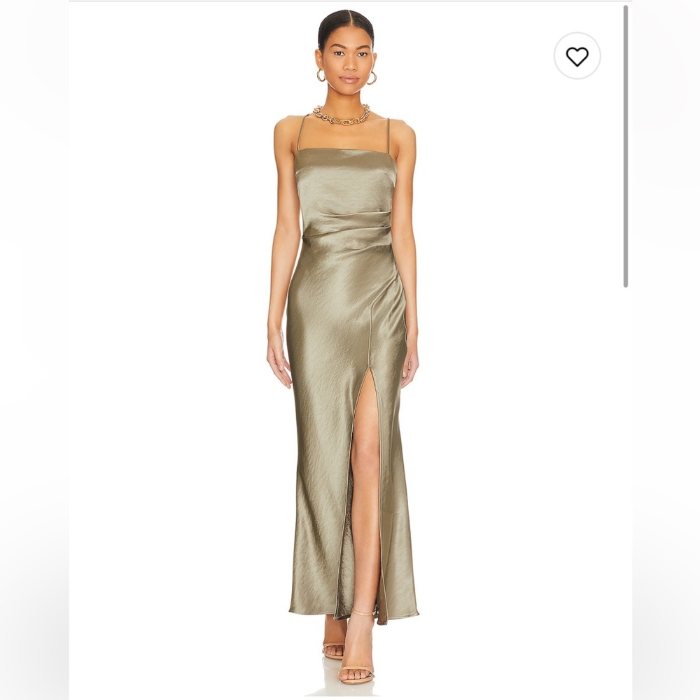 Bec +bridge silk dress. Never been worn.